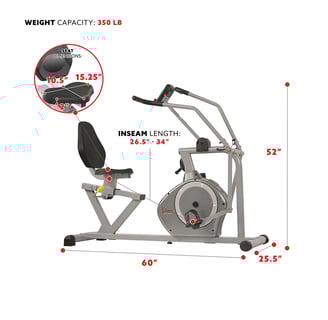 recumbent bike details