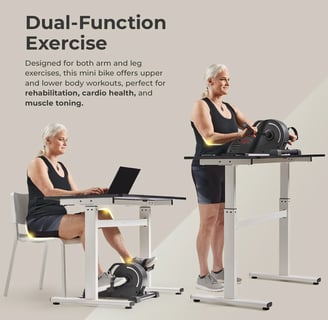 Mini exercise bike