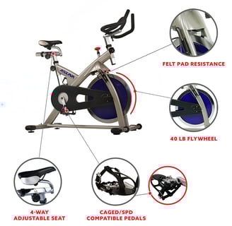 Exercise Bike features