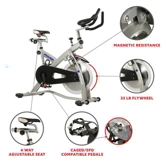exercise bike features