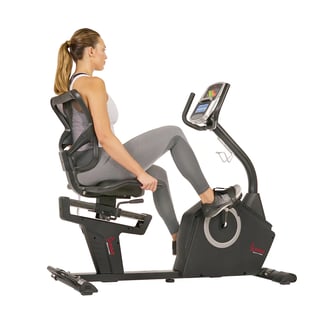 riding recumbent bike
