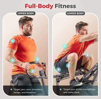 row and ride exercise machine