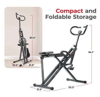 row and ride exercise machine