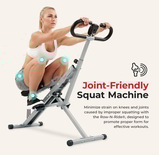 row and ride exercise machine