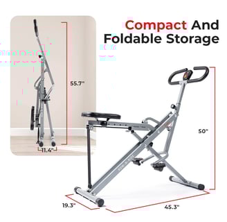 row and ride exercise machine