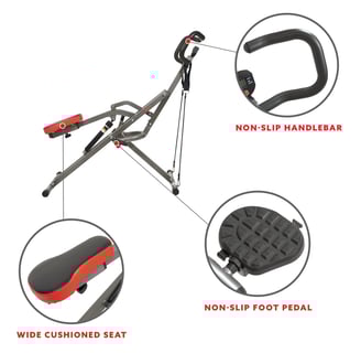 row and ride exercise machine