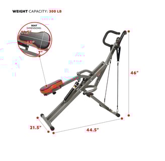 row and ride exercise machine
