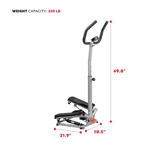 stepper dimensions