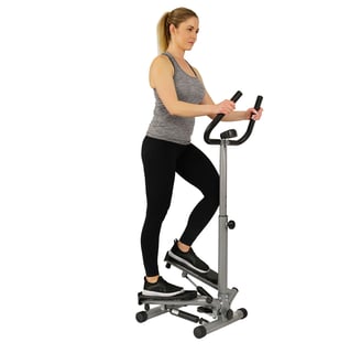 riding on stepper