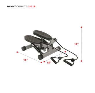 stepper dimensions