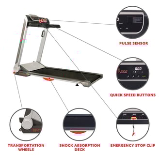 treadmill features