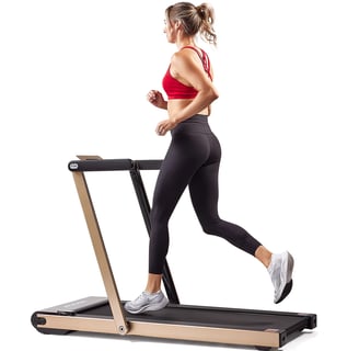 running on treadmill