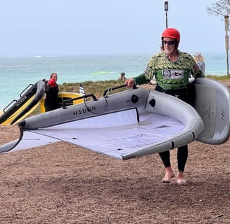 wing foiling for beginners