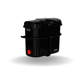 DASS Black Motorcycle Side Box (CAMRY MATT)