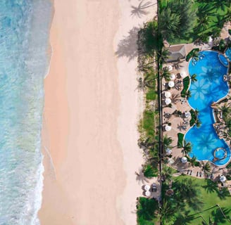 Katathani Resort Pool and Kata Noi Beach