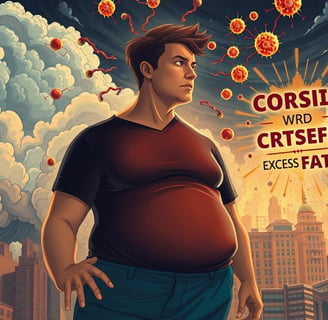 stress and weight gain cortisol