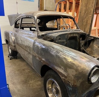 This is my 1951 Chevy Fleetline