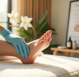 Reflexologia Podal: Alívio Natural das Dores