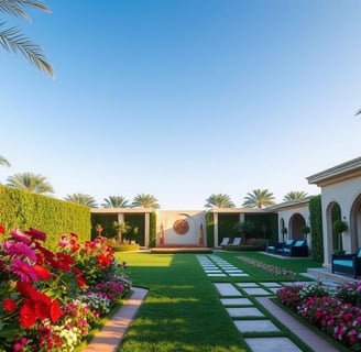 تنسيق حدائق شمال الرياض