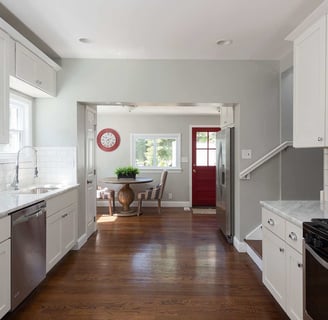 Renovating Space - Custom Cabinets from HamesCo Kitchens