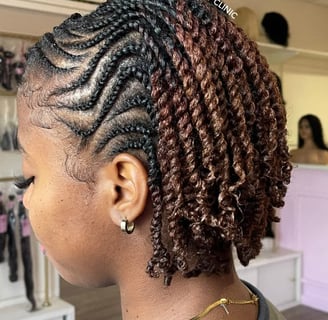 flat twist hairstyles 