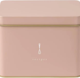 pink recipes box