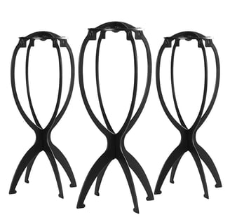 small standing wig stand