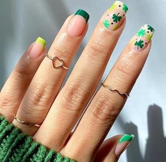 Uñas de tréboles