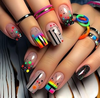 Uñas mix