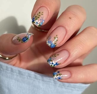 Uñas florales