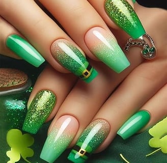 Uñas de duende para San Patricio