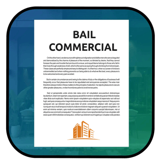 Logo du service de rédaction de bail commercial sur mesure