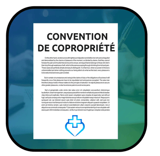 Logo convention de copropriété assurance de maladies graves Flexipro