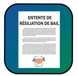 Logo du modèle d'entente de résiliation de bail de logement