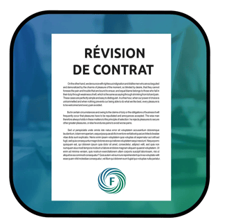 Logo révision de contrat Flexipro