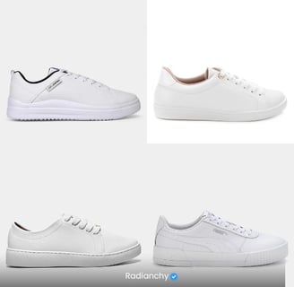 TENIS BRANCO CASUAL