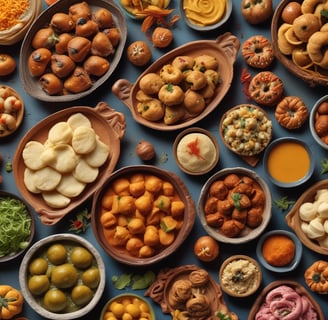 A display rack filled with various flavored snack packets, mainly chips from brands like Lay's and Kurkure, arranged in a colorful and visually appealing manner.