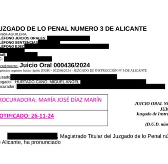 caso éxito abogado hurtos alicante