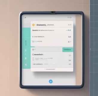 A humanoid robot with glowing lights stands in a dimly lit restaurant interior. The ceiling features industrial-style lighting and exposed beams, creating a modern atmosphere. People are seated at tables in the background, engaged in conversation.