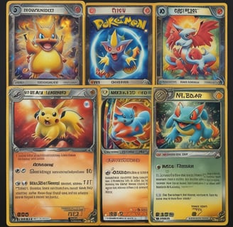 A collection of colorful Pokémon themed balls, each with distinct designs and logos. The balls are tightly packed together, showcasing a variety of vibrant colors and patterns.
