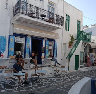 Chora, Mykonos streets