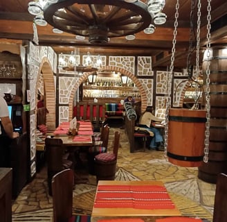Hadjidraganov’s Cellar Restaurant, Sofia, Bulgaria