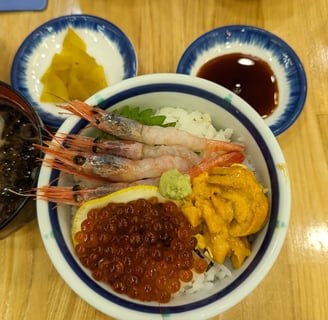 hakodate, japan, travel, sushi, breakfast