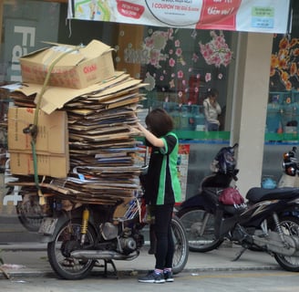 All Boxed In in Ho Chi Minh City, Vietnam