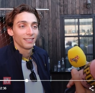 Seiväshyppääjä Armand Duplantis haastattelu
