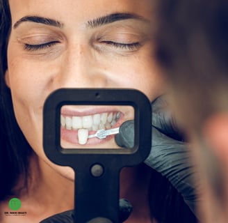 Composite Veneers and Snap-On Veneers at Dr. Nikki Bhati's Clinic - Achieve a Stunning Smile Makeove