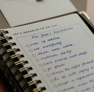 New Year Resolutions