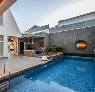 House with swimming pool in DHA