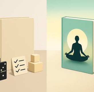 A Comprehensive Comparison of 'Atomic Habits' and 'The Power of Now': Two Paths to Personal Growth