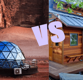 Tiny home verses dome home, which is best